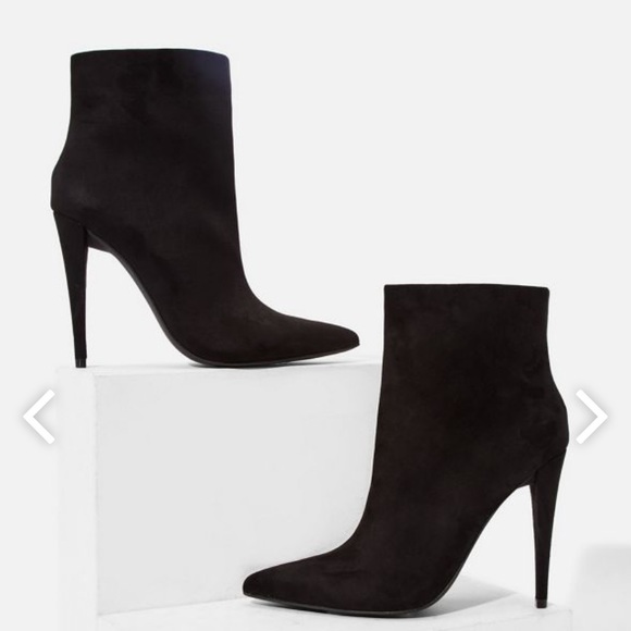 Shoes - Ames Patterned High heel booties